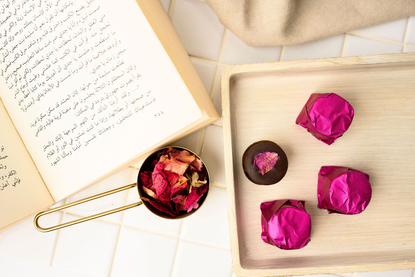 Rose Dark Chocolate